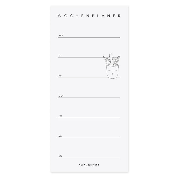 BLOCK WOCHENPLANER