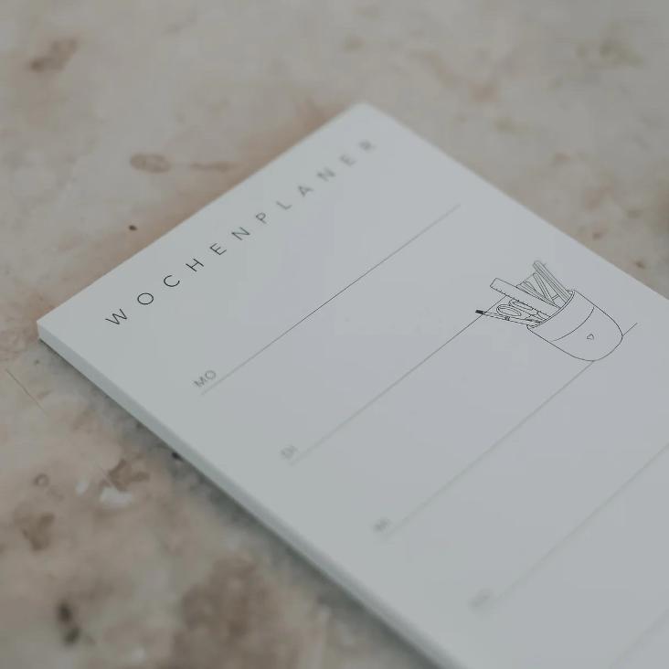 VORBESTELLEN: DEMNÄCHST WIEDER LIEFERBAR: BLOCK WOCHENPLANER - 0