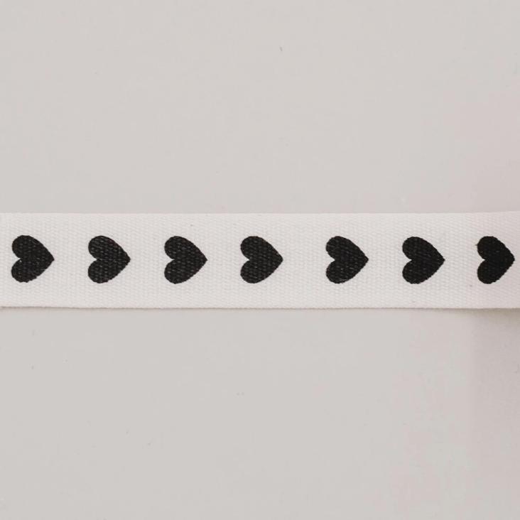 GESCHENKBAND 5m `HERZ ♡` - 1