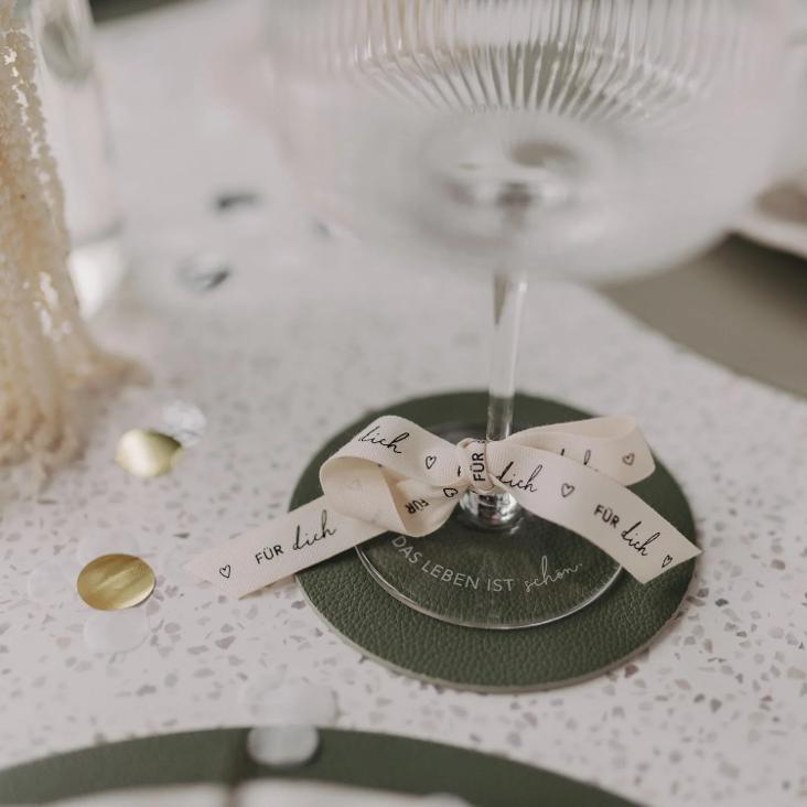 GESCHENKBAND 5m `FÜR DICH ♡` - 0