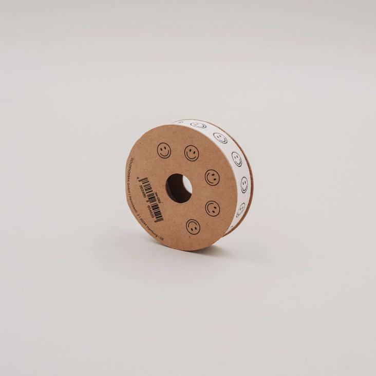 GESCHENKBAND 5m `SMILEYS` - 3