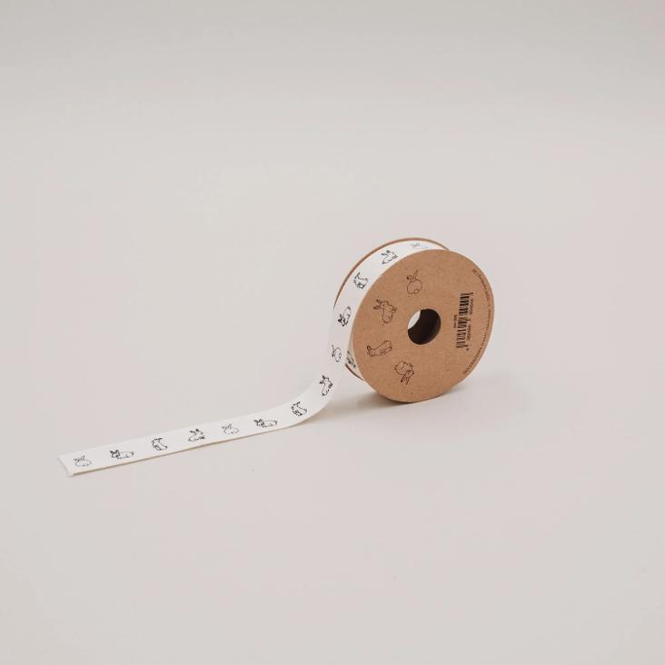 GESCHENKBAND 5m `KANINCHEN ♡` - 1