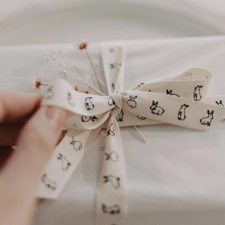 GESCHENKBAND 5m `KANINCHEN` - 4