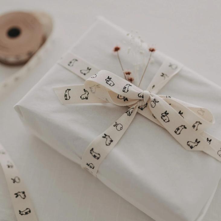 LIEFERBAR AB CA.5.02: GESCHENKBAND 5m `KANINCHEN` - 3