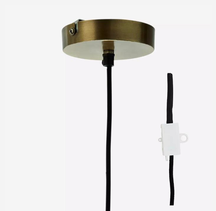 LAMPE AUS EISENDRAHT HANDMADE - 0