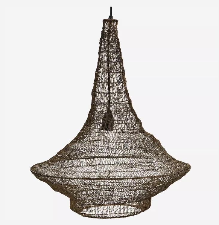 LAMPE AUS EISENDRAHT HANDMADE