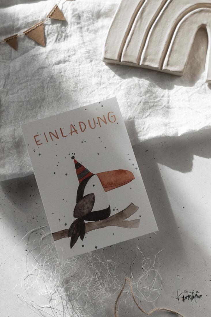 VOGEL TUKAN EINLADUNG - 0