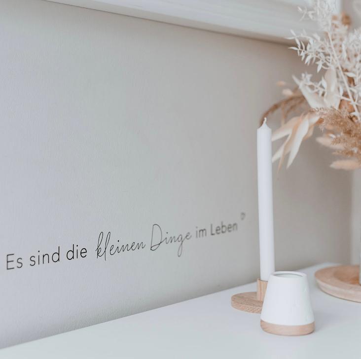ES SIND DIE KLEINEN DINGE IM LEBEN